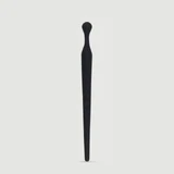 100 x 3.5 mm Silicone Urethral Sound - Black