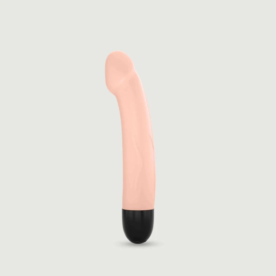 Real Vibrations Medium Flesh 2.0 Silicone Realistische Vibrator - Vlezig