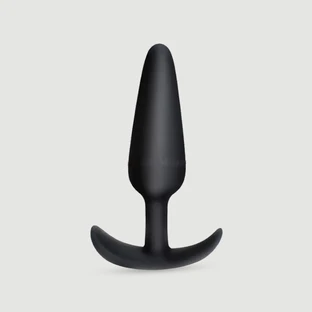 Anchor Silicone Large Beginner's Butt Plug - Schwarz