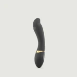 Tender Spot Flexible Silicone G-Spot Vibrator - Black