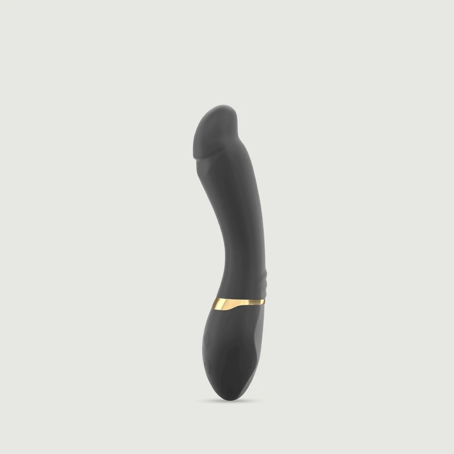 Tender Spot Flexibele Siliconen G-Spot Vibrator - Zwart