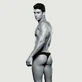 Bad Boy Thong - Black - Small/Medium
