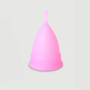 Large Female Wellness Menstrual Cup - Pink