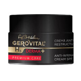 Gerovital H3 Derma+ Premium Care Anti-Rimpel Herstructureringscrème SPF 10, 50 ml, Farmec