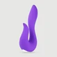 The Swan Vibrador de Silicona Flexible Premium Conejito - Morado