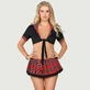 Plus Size Uniform Student Pleated Skirt College Girl Costume - Large/X-Large