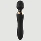 Vibro-Wall Premium Silicone Massage Wall Stimulator &amp; Vibrator 2 in 1 - Black