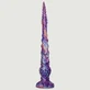 Vloeibare Silicone Splinter Monster Anaal Dildo 54 cm - Paars