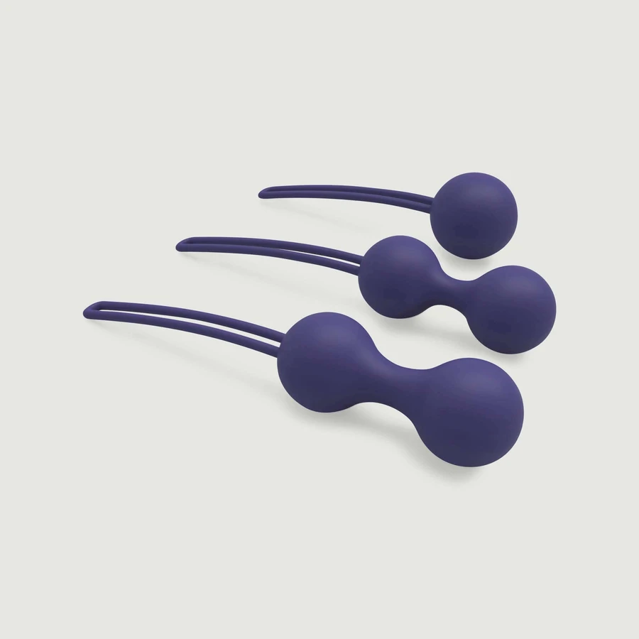 Per'Fit Silicone Kegel Ball Set - Blue