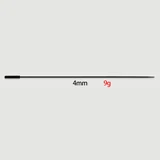 350 x 4 mm Silicone Urethral Sound - Black