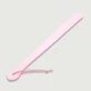 Leather Paddle With Rounded Edges & Wrist Cord - Pink