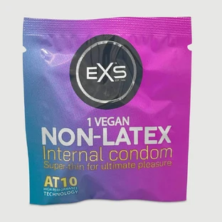 EXS Non Latex Vegan Internal Female Condom