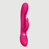 Tama Wave G-Spot stimulerende siliconen rabbit vibrator - Roze