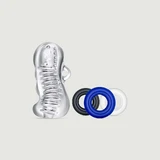 Quickie Jerk Off Sexspielzeug Kit - Transparent