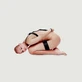 Body Harness with Thigh &amp; Hand Cuffs - Black