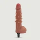 Dotted 18.5 Vibrator realist din silicon pentru Sexopolis Sec Machines - Culoare naturală