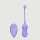 Huevo Estimulador Vibrador de Silicona con Mando a Distancia - Morado