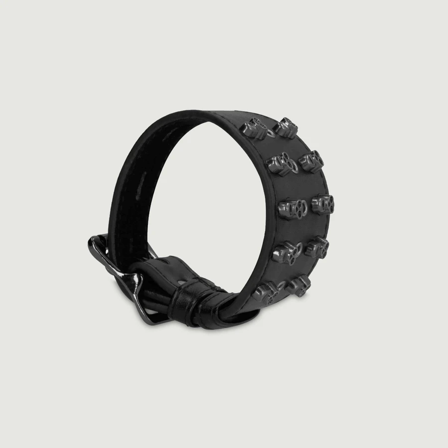Skulls & Bones Armband - Schwarz