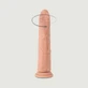 R8 Roterende &amp; Vibrerende Realistische Siliconen Dildo met Zuignap 21 cm - Vlezig