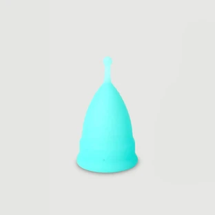 Copa Menstrual Femenina Wellness Pequeña - Azul