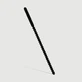 240 x 8 mm Geribbeld Silicone Urethraal Geluid - Zwart