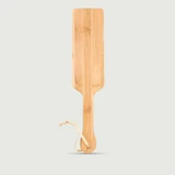 Holzpaddel mit langem Stiel