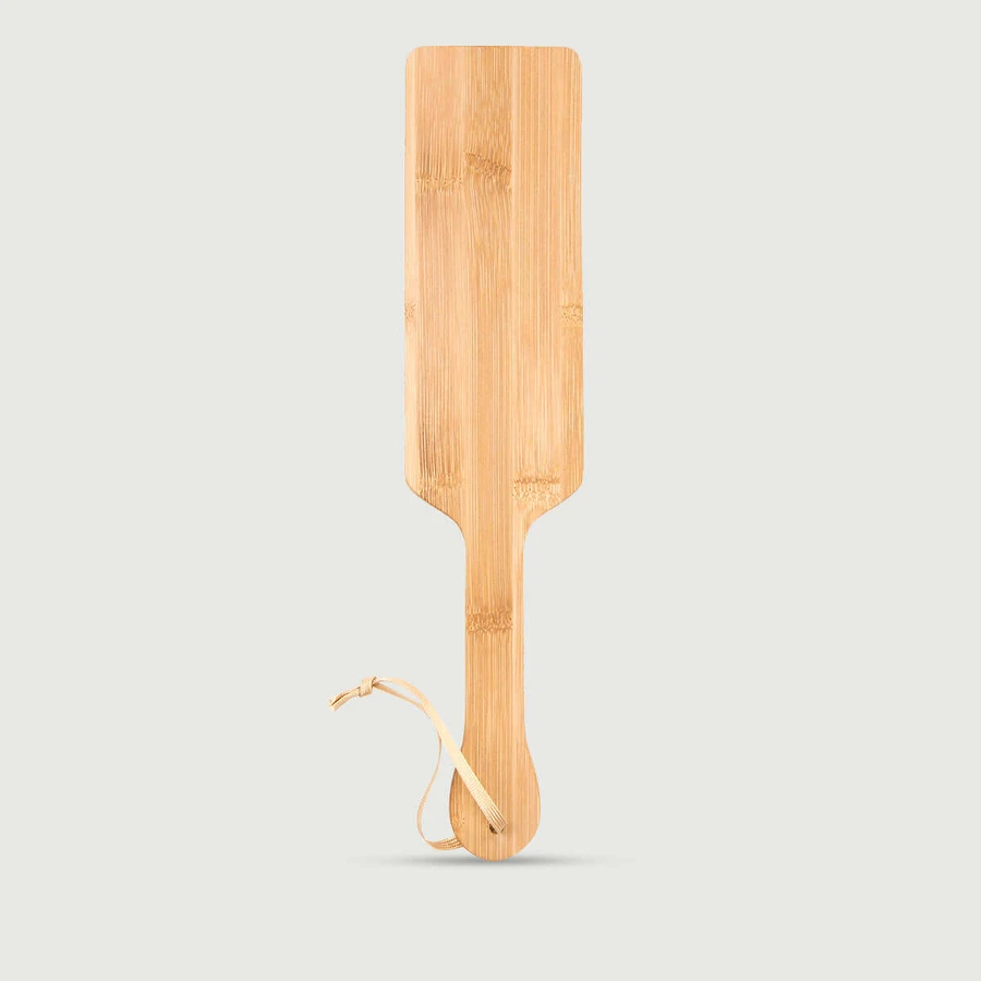 Holzpaddel mit langem Stiel