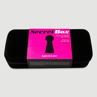 Secret Box V2 Sex Toy Box - Negro