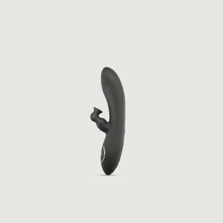 Divine Clitorale Zuig Siliconen Konijn Vibrator - Zwart