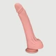 Koa 24 cm Gode réaliste en silicone avec boules et ventouse - Chair