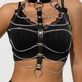 Harness Punk All Match Trend Collar Belt Performance Jewelry Necklace - One Size