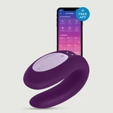 Satisfyer Double Joy App-basierte Paare Vibrator - Violett