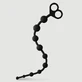 Anal Beginner's Slim Long Anal Beads - Black