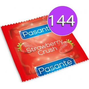 Préservatifs Pasante Strawberry Crush - 144 pièces