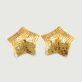 Star Shaped Sequin Nipple Pasties - Golden