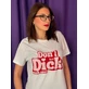 Don't Be A Dick Suck One Sexopols T-Shirt - Wit - Heren X-Large