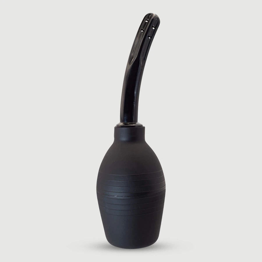 Anaal Beginner's X-Large Silicone Anaal Douche 310 ml - Zwart