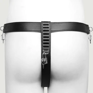 Chastity Belt Panty - Black