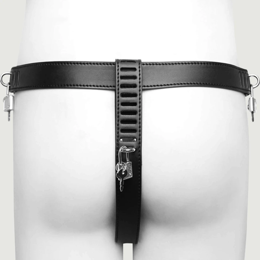 Chastity Belt Panty - Black