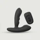 P-Stroker Remote Controlled Vibrating & Heating Silicone Prostate Vibrator - Black