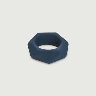 Boners Diamond Shaped Silicone Cock Ring - Grau