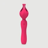 Flora Rose Clitoral Strong Vibrator - Pink