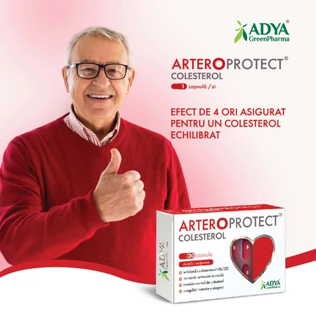 Arteroprotect Colesterol, 30 cápsulas, Adya Green Pharma