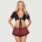 Disfraz de Estudiante Sexy con Falda Plisada - Talla Única