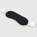 Antifaz con cinta de raso - Negro/Morado