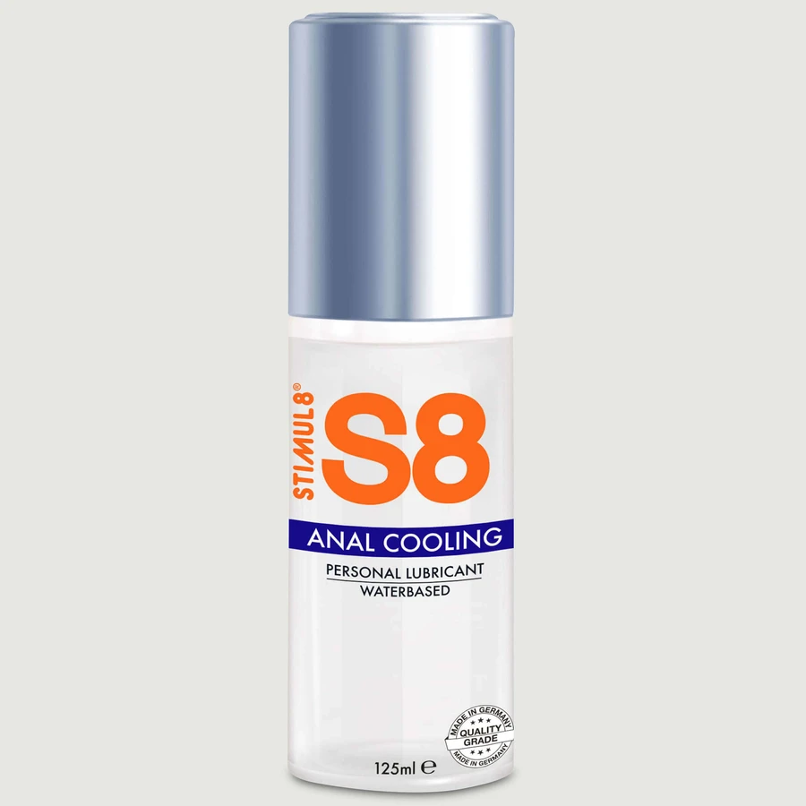 S8 Lubricante Anal Refrigerante a Base de Agua - 125 ml