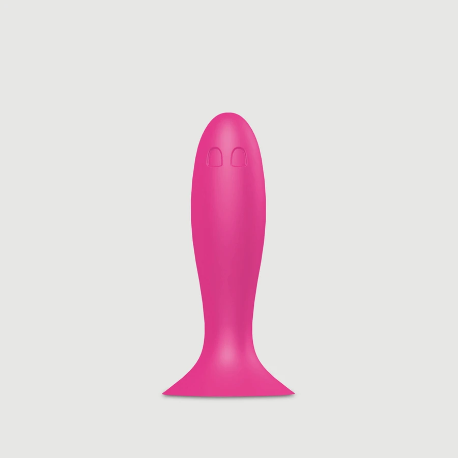 Godebuster Kleiner Silikon Anal Dildo mit Saugnapf - Pink