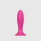 Godebuster Kleiner Silikon Anal Dildo mit Saugnapf - Pink
