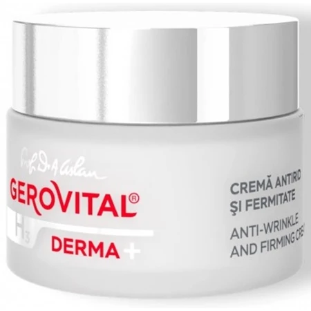 Gerovital H3 Derma+ anti-rimpel en verstevigende crème, 50 ml, Farmec