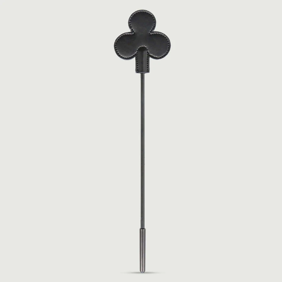 Club Tip Riding Crop 17 cm - Nero